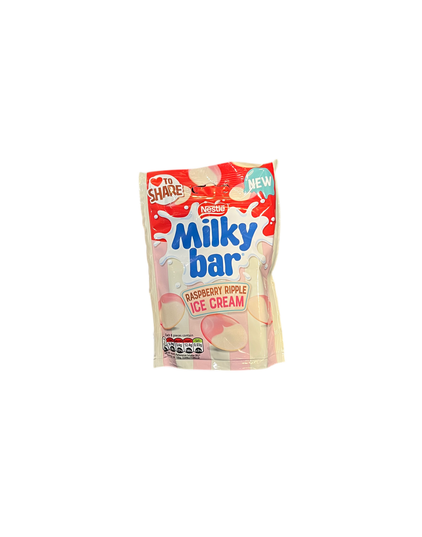 Milkybar Buttons Raspberry Ripple IC Pouch (UK)