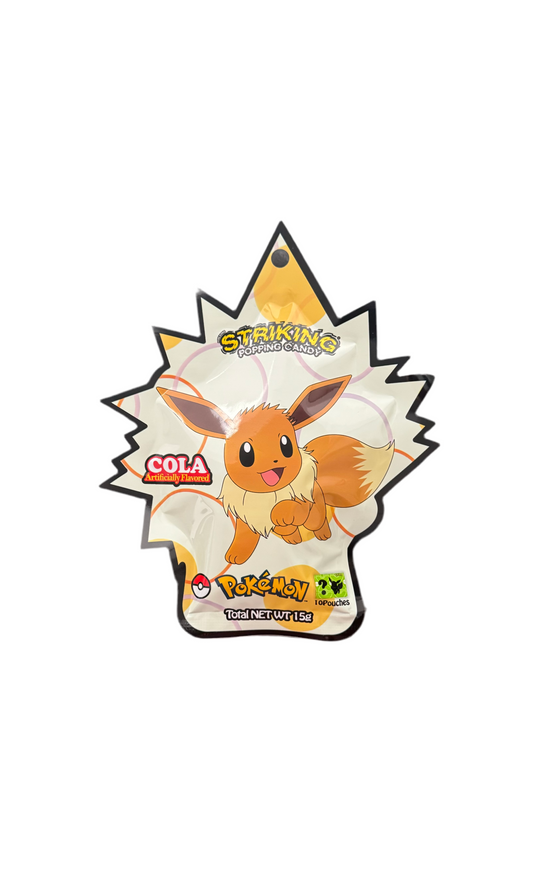 Pokemon Edition "Eve" Popping Candy Cola