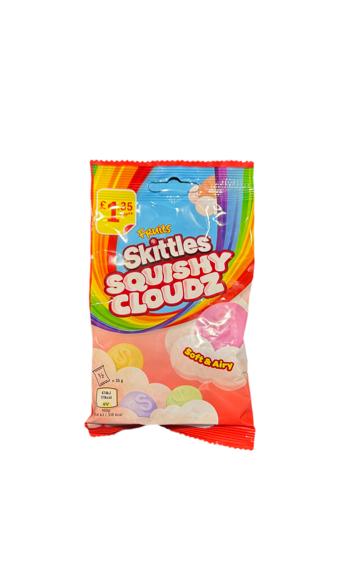 Skittles Squishy Cloudz Fruits (UK)