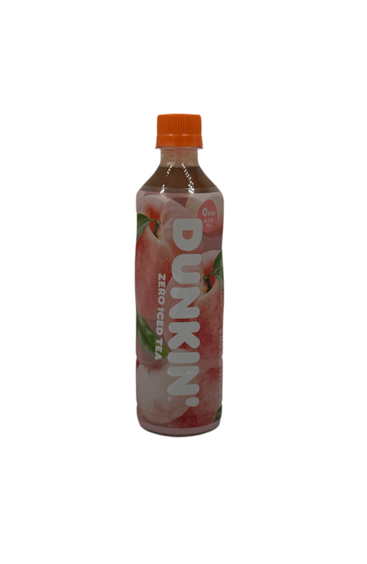 Dunkin Zero Iced Tea White Peach