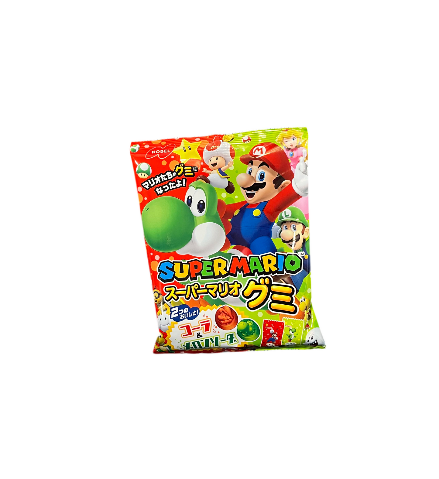 Super Mario Gummy Cola Melon (Japan)