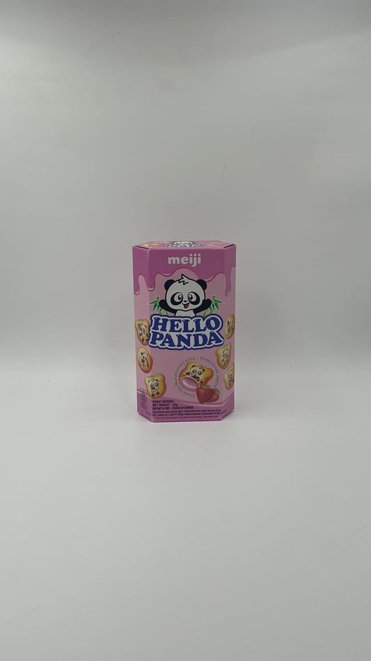 Meiji Strawberry Panda Snacks