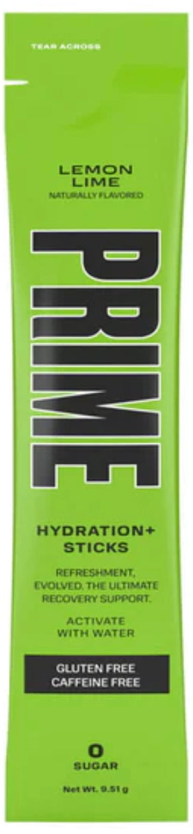 Prime Lemon Lime Stick Pack